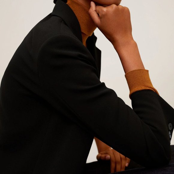 black long blazer - Picture 3 of 6